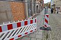 Hotel Post Bad Brückenau: Stein fällt von Fassade       -  Von der Fassade des früheren Hotel Post in Bad Brückenau ist ein Gesteinsbrocken gefallen. Die Stadt hat deshalb den Gehsteig unmittelbar davor sperren lassen.