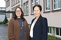 Konrektorin Christina Westerhausen (links) und Rektorin Barbara Heining leiten seit Beginn des Schuljahres 2022/23 die Grundschule Gerolzhofen.