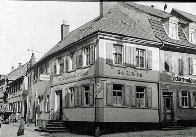 Historische Aufnahmen vom Fischerrain. Haus Nummer 18