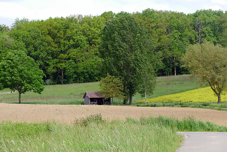 Die Wanderschutzhütte in Erbshausen liegt am Rand des Gramschatzer Waldes und am Barfußpfad. Sie ist vor allem im Sommer ein beliebter Treffpunkt. Die Wanderschutzhütte in Erbshausen liegt am Rand des Gramschatzer Waldes und am Barfußpfad. Sie ist vor allem im Sommer ein beliebter Treffpunkt.