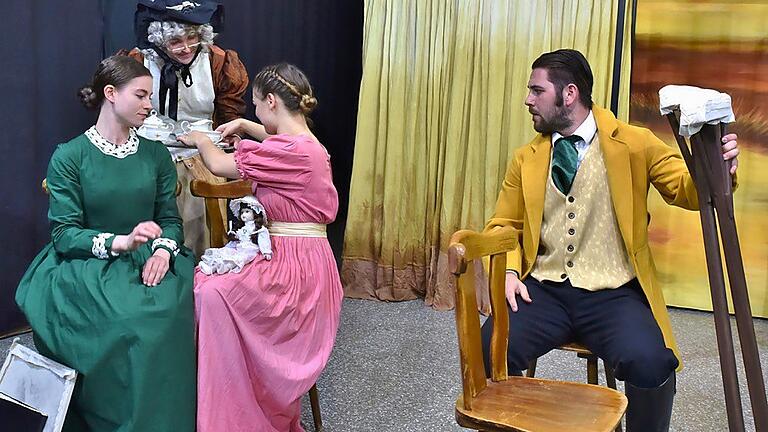 Die Schauspieler des &quot;White Horse Theatre&quot; begeisterten ihr Publikum.
