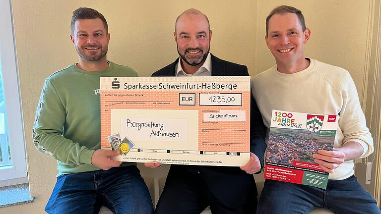 Auf dem Foto von links die drei Initiatoren Thomas Wagenhäuser, Christian Günther und Michael Janek.