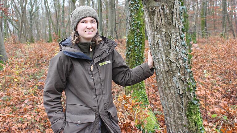In den Wäldern des Landkreises ist Amelie Nöth meistens beruflich unterwegs. In den Wäldern des Landkreises ist Amelie Nöth meistens beruflich unterwegs.