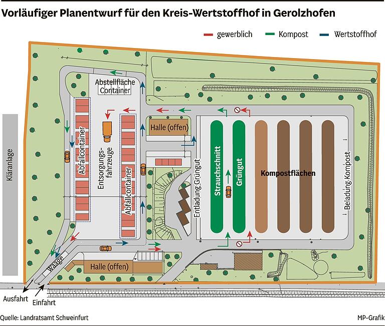 Geplanter Wertstoffhof in Gerolzhofen: Welche Folgen hat das Projekt für Grundstücksnachbarn und Ökologie? Geplanter Wertstoffhof in Gerolzhofen: Welche Folgen hat das Projekt für Grundstücksnachbarn und Ökologie?