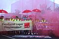 Seit Wochen flammen im bayerischen Handel immer wieder Streiks auf, wie hier am 20. Juni bei Kaufland in Donnersdorf (Lkr. Schweinfurt). In den kommenden Tagen sollen die Proteste im Rahmen der Tarifverhandlungen weitergehen.