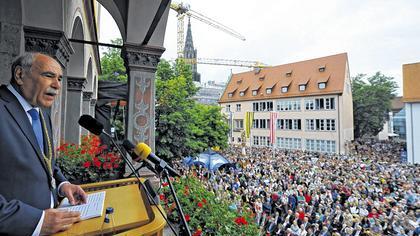 Will Armen und Reichen ein gemeiner Mann sein: Oberbürgermeister Ivo Gönner (SPD) hält am Montag die Schwörrede.