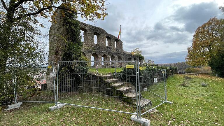 Der Landkreis muss die Sicherheit der Ruine Karlsburg gewähren.&nbsp;