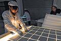 Das Reich der Mitte holt auf: Angestellte in einer Fabrik für Solarmodule im chinesischen Hefei.