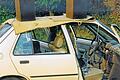 Chillen vor 25 Jahren: Statt MP-3-Player gab's Autoradio und fette Boxen auf dem Dach.