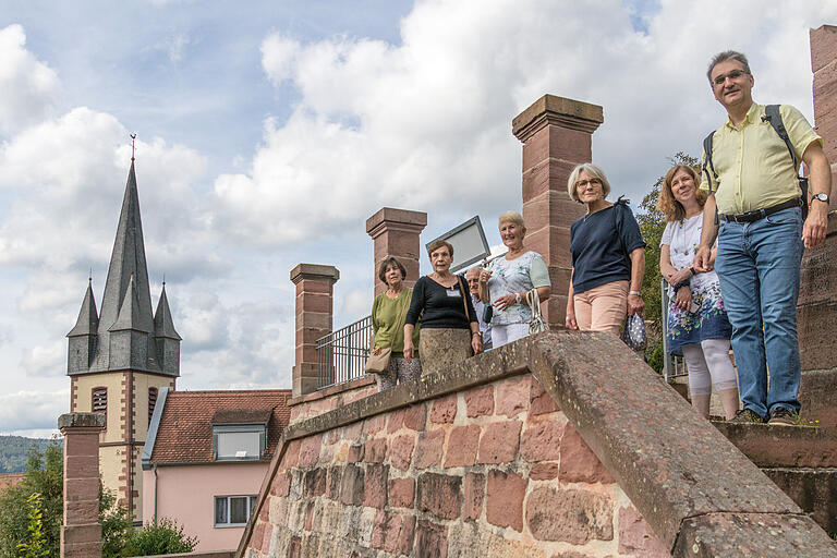 Vom Ronkarzgarten haben Besucher auch guten Ausblick über Gemünden und das Maintal. Vom Ronkarzgarten haben Besucher auch guten Ausblick über Gemünden und das Maintal.