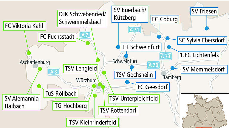 Was die Teilung der Fußball-Landesliga in zwei Gruppen bringt Was die Teilung der Fußball-Landesliga in zwei Gruppen bringt