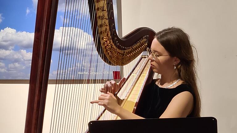 Eine beeindruckende Vorstellung lieferte Cecilia Schwen bei ihrem Harfenkonzert.