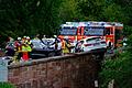 Zu einem Frontalzusammenstoß zweier Autos bei Untereschenbach wurden Polizei und Rettungskräfte am Freitag gerufen.
