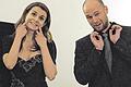 Schöne Stimmen: Sie verzauberten das Publikum beim Schlosskonzert in Rimpar, Irina Firouzi (Sopran) und Christian Huber (Bariton).