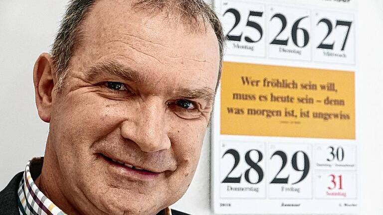 Humor ist auch Planungssache bei Fredi Breunig, der einen gut gefüllten Terminkalender hat. An diesem Freitag hat der Kabarettist und Büttenredner seinen ersten Soloauftritt beim Fernseh-Klassiker „Fastnacht in Franken“ aus Veitshöchheim. Humor ist auch Planungssache bei Fredi Breunig, der einen gut gefüllten Terminkalender hat. An diesem Freitag hat der Kabarettist und Büttenredner seinen ersten Soloauftritt beim Fernseh-Klassiker „Fastnacht in Franken“ aus Veitshöchheim.