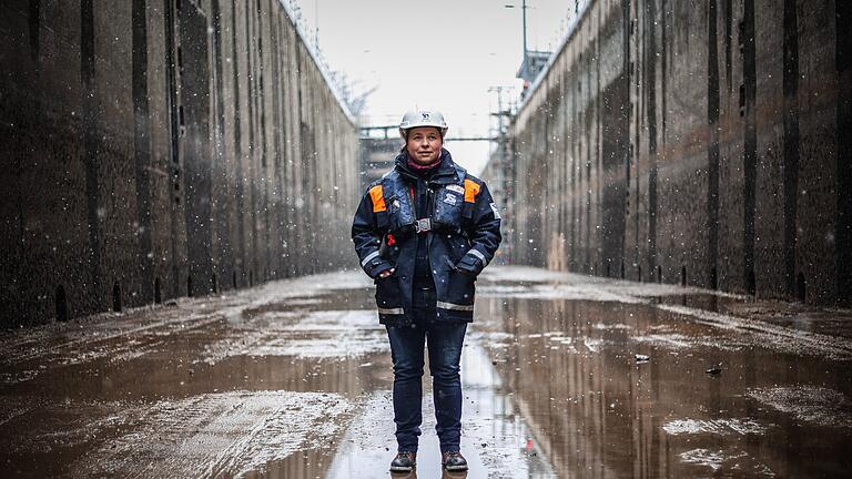 Eva Brückner, die Leiterin des Außenbezirks Haßfurt des Wasserstraßen- und Schiffahrtsamtes, ist für mehr als 50 Main-Kilometer zuständig.