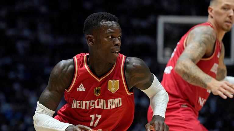 Basketball: Länderspiel  USA - Deutschland       -  Würde gerne die deutsche Fahne tragen: Dennis Schröder.