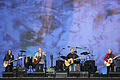 Eagles.jpeg       -  Die Rock-Band «Eagles» - mit Timothy B. Schmit (l-r), Don Henley, Glenn Frey und Joe Walsh - spielt auf der Bühne am Sonntag (19.06.2011) bei ihrem Deutschlandtournee-Auftaktkonzert auf dem «Bowling Green» in Wiesbaden. Die Eagles haben in Wiesbaden ihre Deutschlandtournee unter dem Titel «Long Road Out Of Eden» gestartet.