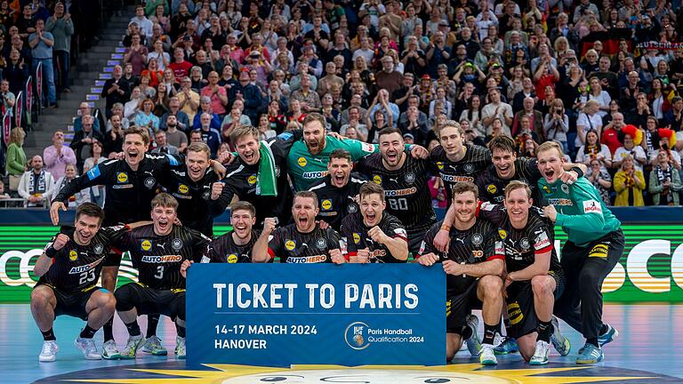 Deutsche Handballer       -  Die Handballer haben sich für das Olympia-Turnier qualifiziert.