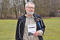 em has Tusch       -  Herbert Edgar Tusch mit seinem neuen Buch.