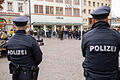 Kundgebung von 'Eltern stehen auf', hier am 14.11.20 am Oberen Markt in Würzburg.&nbsp;