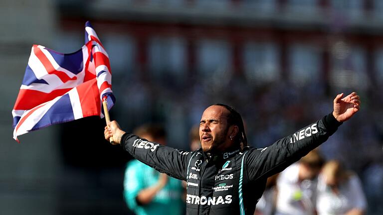 Silverstone-Rekordsieger Lewis Hamilton       -  Seinen bis dato letzten Silverstone-Sieg schaffte Lewis Hamilton 2021.