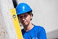 Im Praktikum durfte Hanna Ort auf der Baustelle mit anpacken. Damals plante die 20-Jährige noch, ein Architekturstudium abzuschließen.