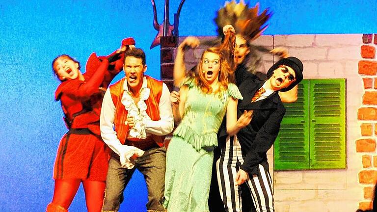 Einen märchenhaften Nachmittag in der Stadthalle Lohr bot die Theatergruppe Liberi mit dem Musical „Die kleine Meerjungfrau“. Foto: Martina Imhof Einen märchenhaften Nachmittag in der Stadthalle Lohr bot die Theatergruppe Liberi mit dem Musical „Die kleine Meerjungfrau“. Foto: Martina Imhof