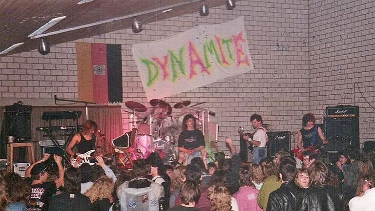 Dynamite während eines Auftrittes.       -  Dynamite während eines Auftrittes.