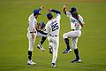 Los Angeles Dodgers - New York Yankees       -  Die LA Dodgers gewinnen auch das zweite Finale in der World Series gegen die New York Yankees.