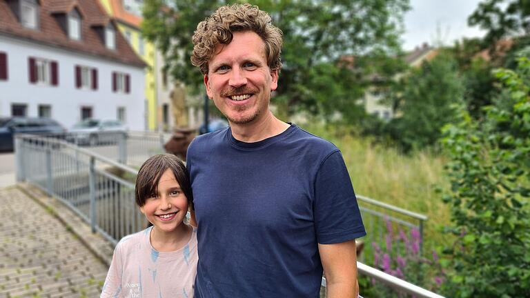 Johannes Mack mit seiner Tochter Marlene (9) Johannes Mack mit seiner Tochter Marlene (9)