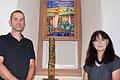 Arbeiten der Malerin Karin Kruck-Hörter (Aschaffenburg) und des Bildhauers Christoph Jakob (Kleinwallstadt) sind derzeit im Spessartmuseum zu sehen.