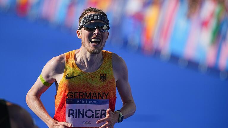 Paris 2024 - Leichtathletik       -  Richard Ringer war auf Platz zwölf bester Deutscher