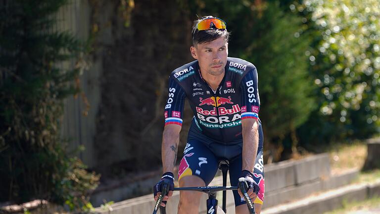 Primoz Roglic vom Team Red Bull-Bora-hansgrohe       -  Primoz Roglic demonstrierte bei der Spanien-Rundfahrt seine Stärke.