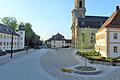 Schmucker Ortsmittelpunkt: Zur Einweihung des Schlossplatzes in Wiesentheid findet dort am Samstag, 1. und Sonntag, 2. Juli, erstmals ein Kunsthanderwekermarkt statt.
