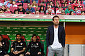 DSC_2730.jpeg       -  Ein fassungsloser VfB-Trainer Markus Weinzierl. Wenige Stunden nach dem 0:6 bei seinem Ex-Klub FC Augsburg wurde er im April 2019 entlassen.