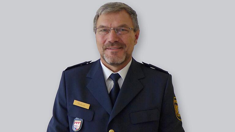 Polizeihauptkommissar Herbert Markert aus Grafenrheinfeld und Dienststellenleiter der Polizeiinspektion Bad Brückenau geht in den Ruhestand.