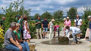 Die Einweihung des Entspannungsgartens war eines der Highlights des vergangenen Jahres beim Obst- und Gartenbauverein.       -  Die Einweihung des Entspannungsgartens war eines der Highlights des vergangenen Jahres beim Obst- und Gartenbauverein.