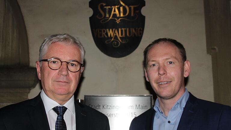 Bei der Stichwahl ums Kitzinger Oberbürgermeister-Amt zwischen Manfred Paul und Stefan Güntner (von links) gab es es Pannen in der Stadtverwaltung. Das wird nun vom Landratsamt aufgearbeitet.