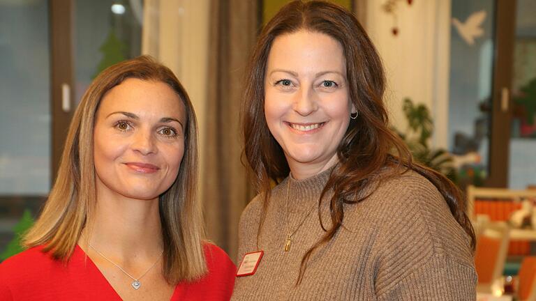 Anja Metz Pflegedienstleitung und Carolin Köstner Einrichtungsleitung.