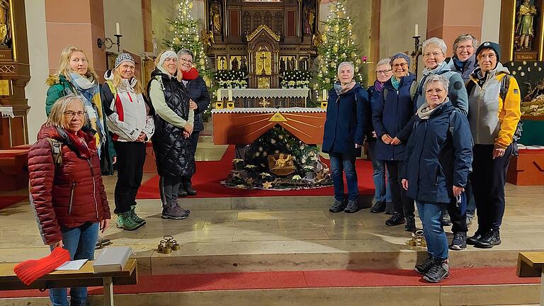 Der letzte Impuls der spirituellen Wanderung fand in der Birkenfelder Kirche statt.&nbsp;