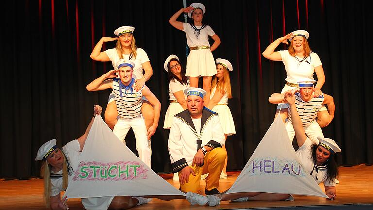 Beim Stüchtball 2020 in Iphofen stach die MS Stücht in See.