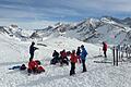 Ein herrliches Gipfelpanorama bot den Bad Kissinger Tourenteilnehmern am Jochgrubenkopf auf 2453 Höhenmeter . Foto: Eva Fiedler       -  Ein herrliches Gipfelpanorama bot den Bad Kissinger Tourenteilnehmern am Jochgrubenkopf auf 2453 Höhenmeter . Foto: Eva Fiedler