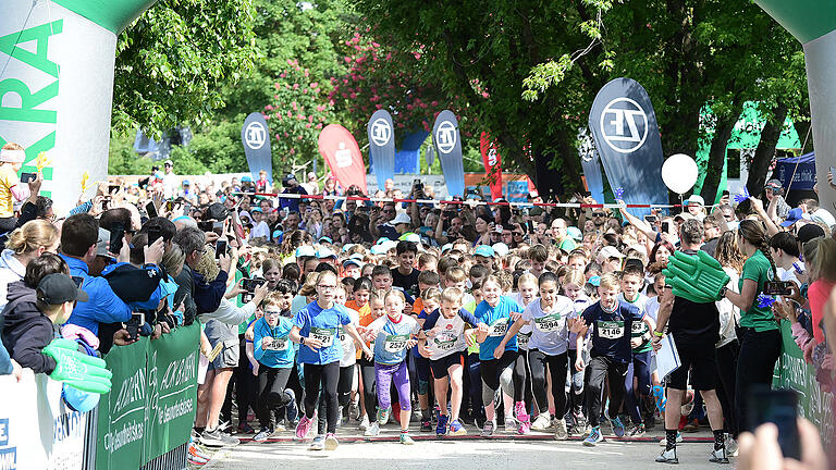 Eindrücke vom Maincityrun Schülerlauf 1,4 KM