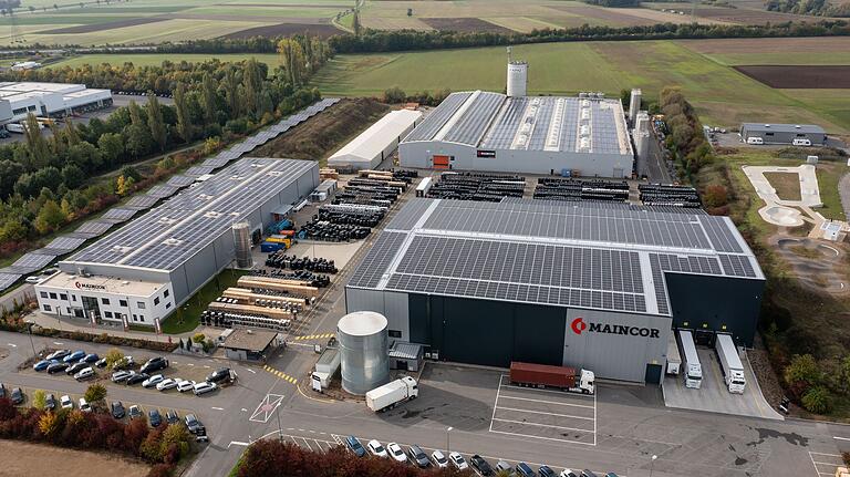Das Maincor Werk in Knetzgau. Das Maincor Werk in Knetzgau.