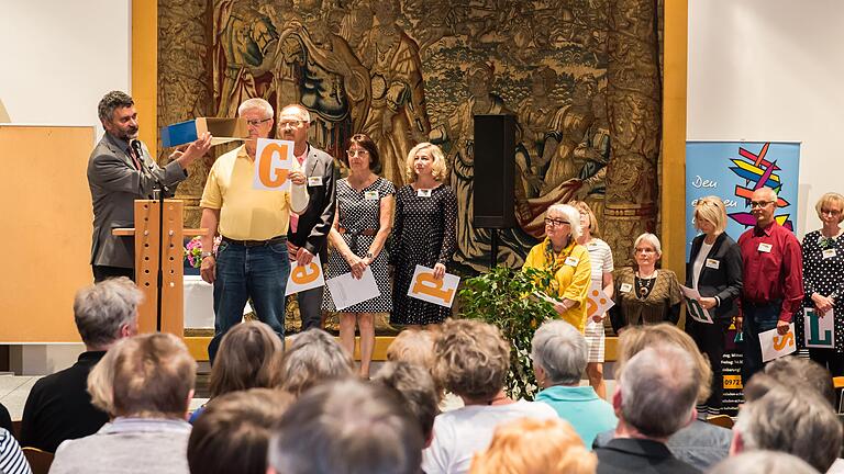 Wofür steht der Gesprächsladen? Robert Bundschuh und sein Team zeigen das auf eine witzige Art, Buchstabe für Buchstabe.&nbsp;