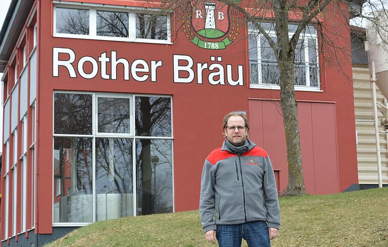 Xaver Weydringer, Geschäftsführer der Rother Bräu.