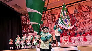 So bunt war die Prunksitzung in der Stadthalle in Lauda.