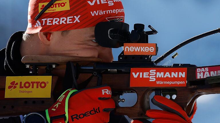 Biathlon Weltcup - Philipp Horn konnte nicht in den Kampf um den Sieg eingreifen. Biathlon Weltcup - Philipp Horn konnte nicht in den Kampf um den Sieg eingreifen.