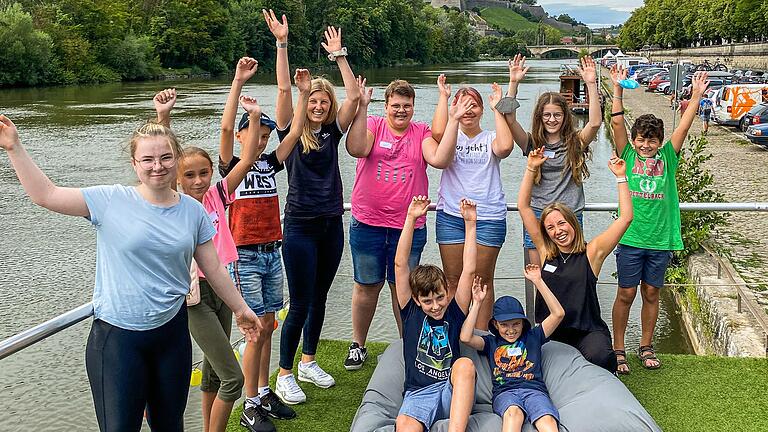 Bootsausflug der Kinderklinik